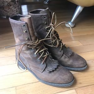 Justin Lace-up Boots